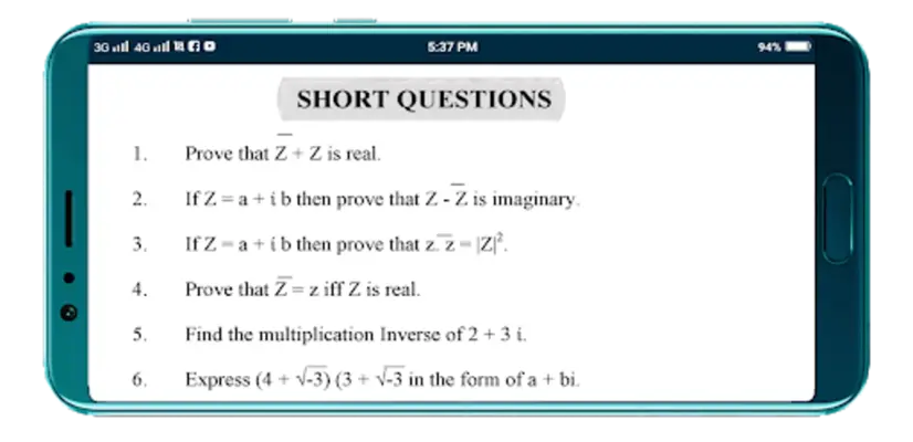 Math Notes (FSC, ICS) Offline android App screenshot 0