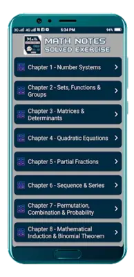 Math Notes (FSC, ICS) Offline android App screenshot 4