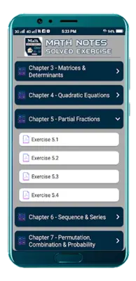 Math Notes (FSC, ICS) Offline android App screenshot 5